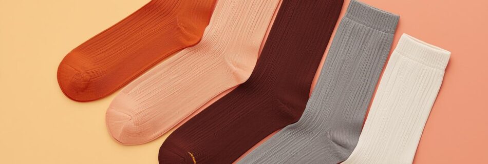 High-quality-socks-with-vibrant-colors-harmonious-color-palette-rich-textile-premium-products