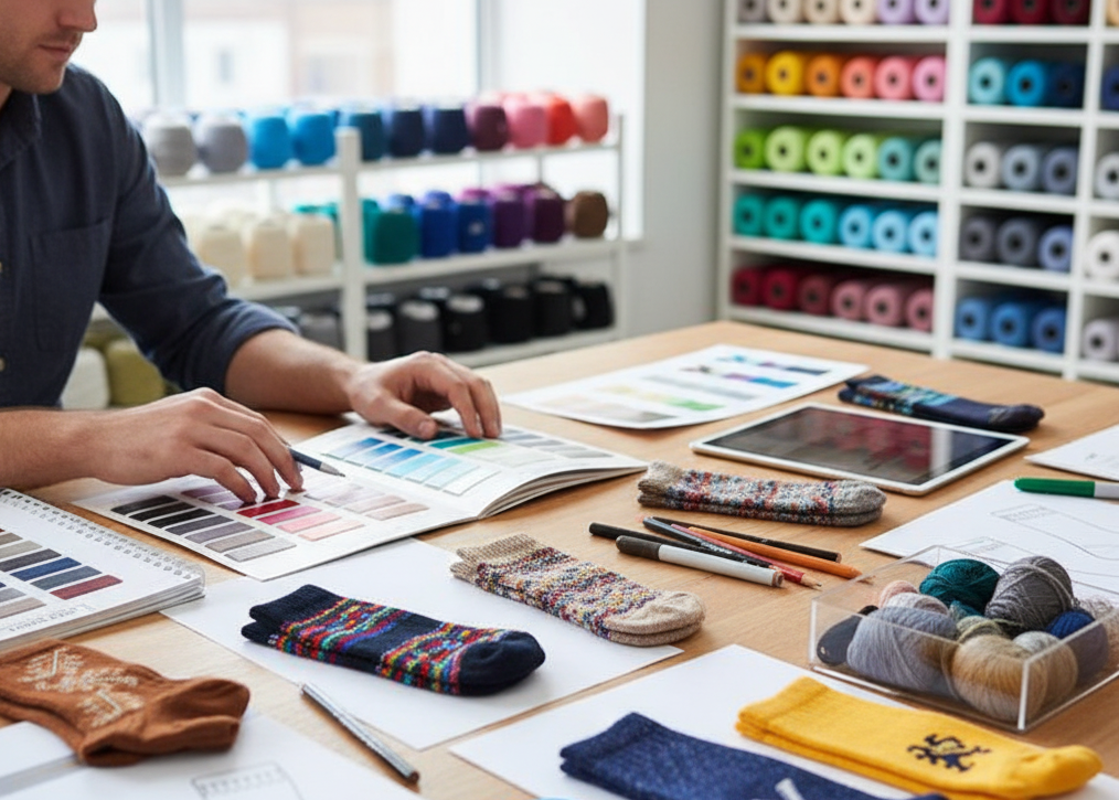 custom socks manufacturer and design