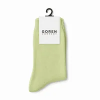 Printed hangtag attached to an OEM sock